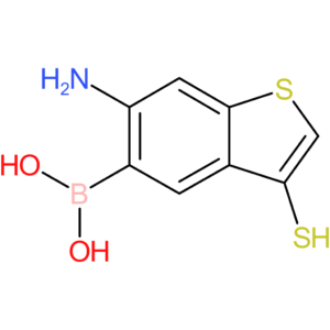 (6-amino-3-sulfanyl-1-benzothiophen-5-yl)boronic acid