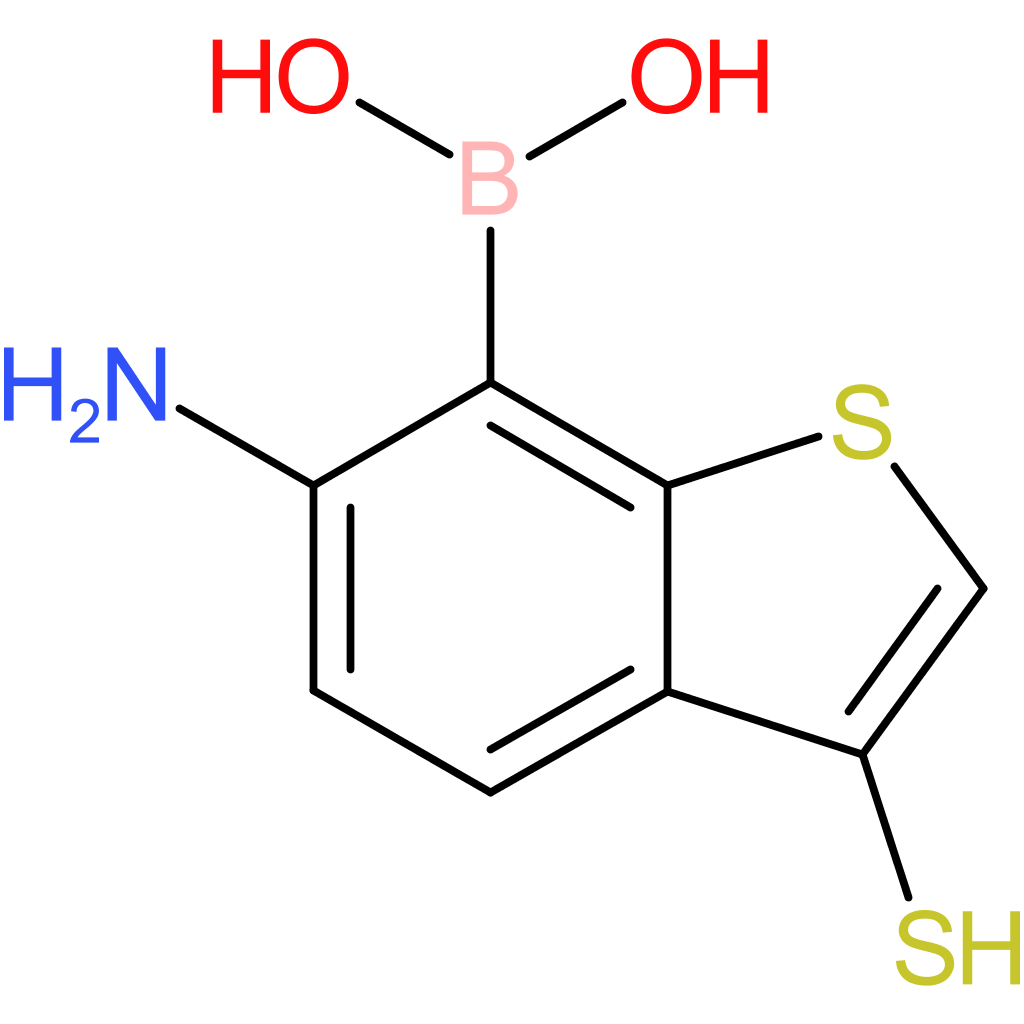 (6-amino-3-sulfanyl-1-benzothiophen-7-yl)boronic acid