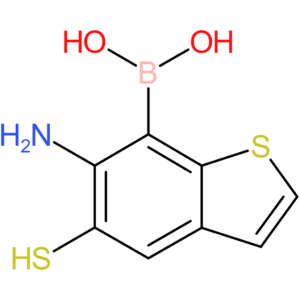 (6-amino-5-sulfanyl-1-benzothiophen-7-yl)boronic acid