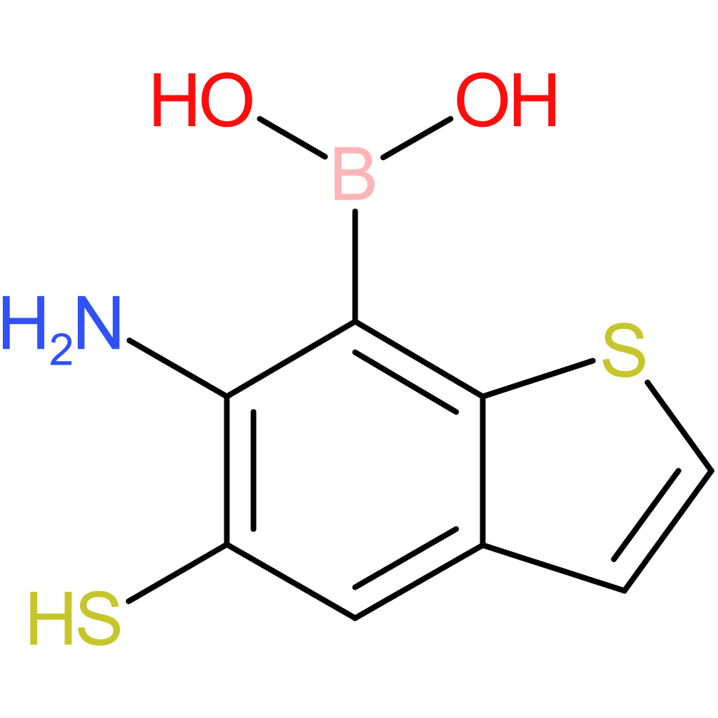 (6-amino-5-sulfanyl-1-benzothiophen-7-yl)boronic acid