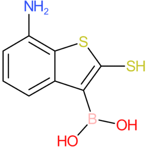 (7-amino-2-sulfanyl-1-benzothiophen-3-yl)boronic acid