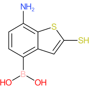 (7-amino-2-sulfanyl-1-benzothiophen-4-yl)boronic acid
