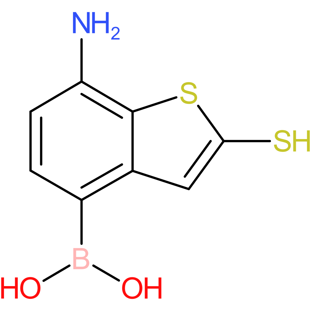 (7-amino-2-sulfanyl-1-benzothiophen-4-yl)boronic acid