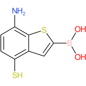 (7-amino-4-sulfanyl-1-benzothiophen-2-yl)boronic acid