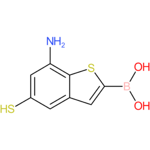 (7-amino-5-sulfanyl-1-benzothiophen-2-yl)boronic acid