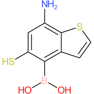 (7-amino-5-sulfanyl-1-benzothiophen-4-yl)boronic acid