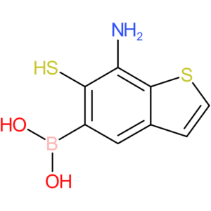 (7-amino-6-sulfanyl-1-benzothiophen-5-yl)boronic acid
