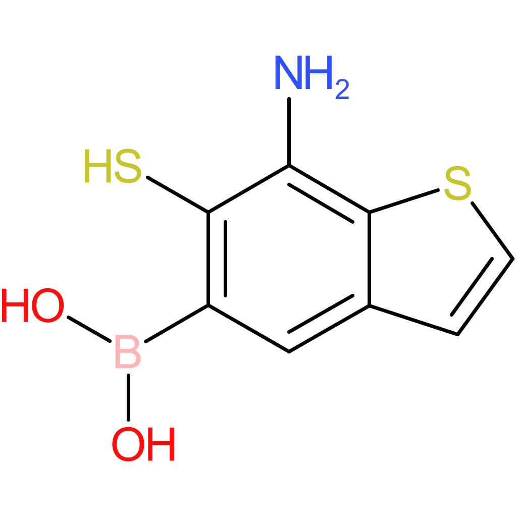 (7-amino-6-sulfanyl-1-benzothiophen-5-yl)boronic acid