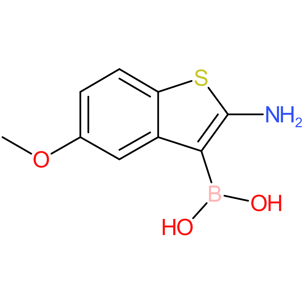 2-amino-5-methoxybenzothiophene-3-boronic acid