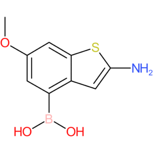 2-amino-6-methoxybenzothiophene-4-boronic acid