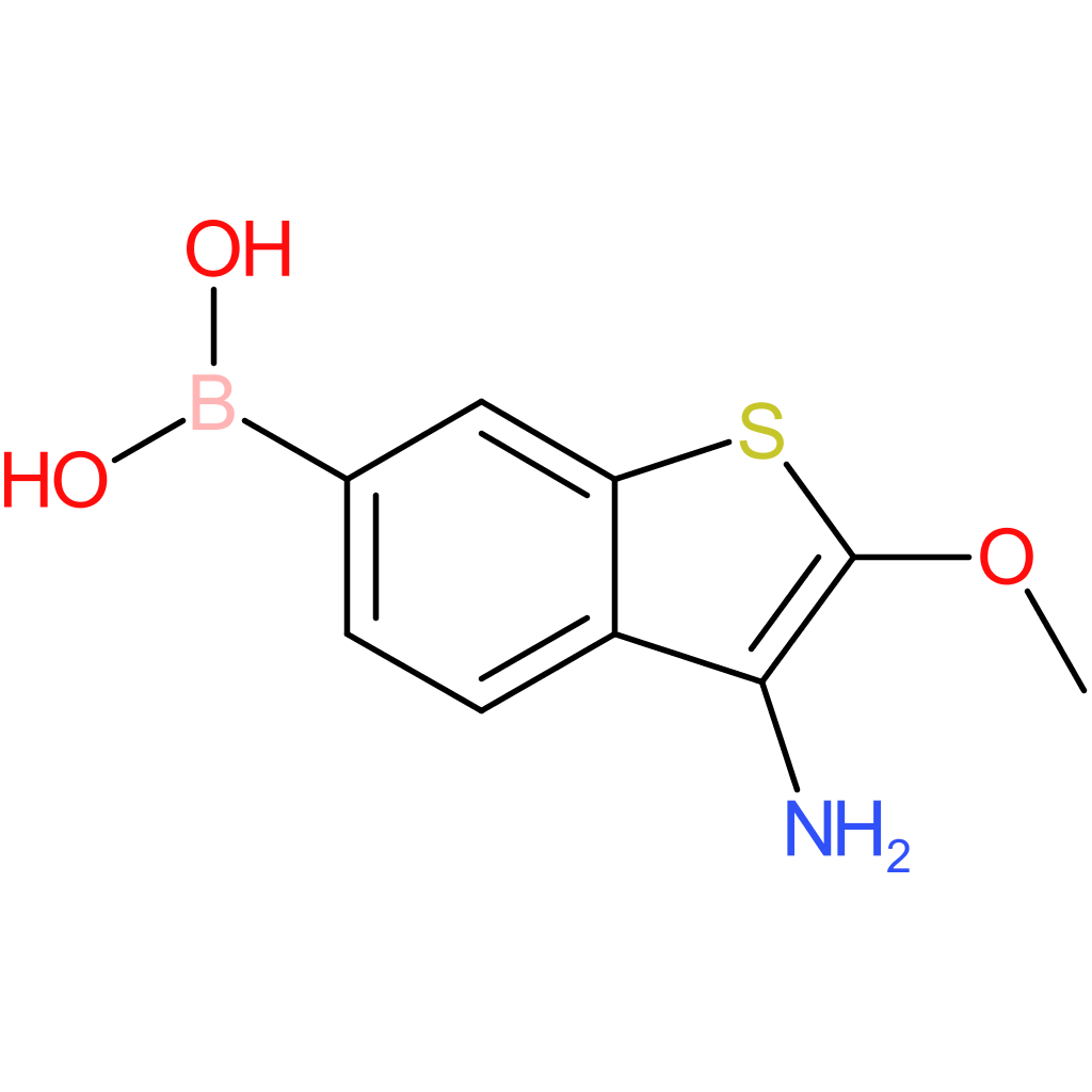 3-amino-2-methoxybenzothiophene-6-boronic acid