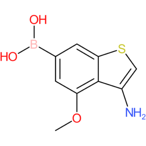 3-amino-4-methoxybenzothiophene-6-boronic acid
