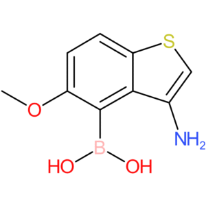 3-amino-5-methoxybenzothiophene-4-boronic acid