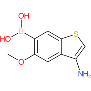 3-amino-5-methoxybenzothiophene-6-boronic acid