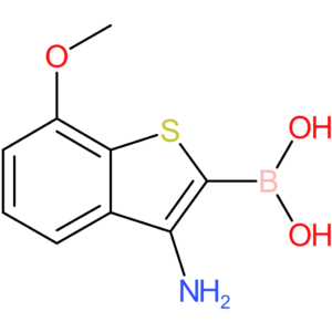 3-amino-7-methoxybenzothiophene-2-boronic acid