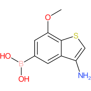 3-amino-7-methoxybenzothiophene-5-boronic acid