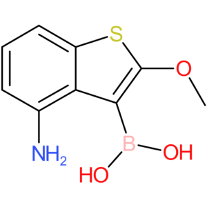 4-amino-2-methoxybenzothiophene-3-boronic acid