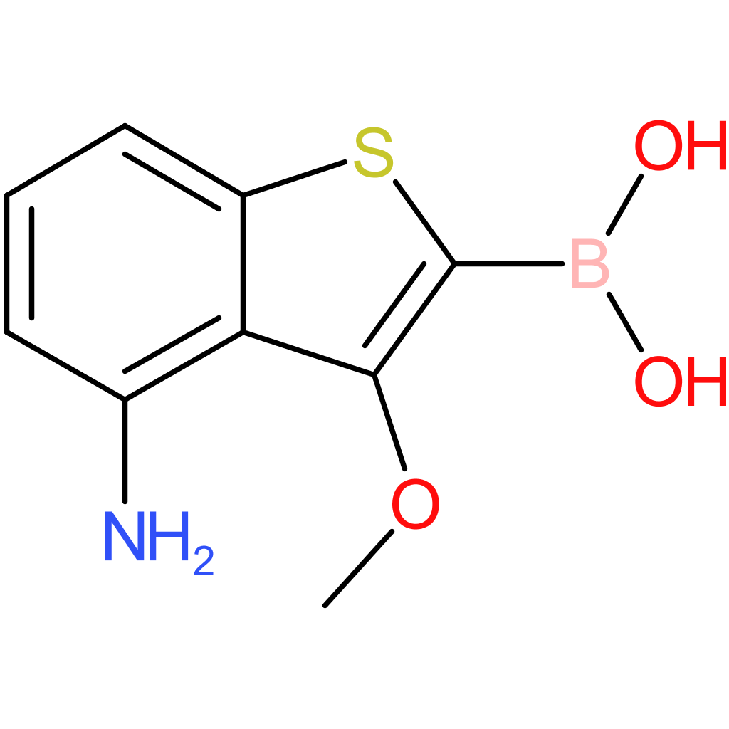 4-amino-3-methoxybenzothiophene-2-boronic acid