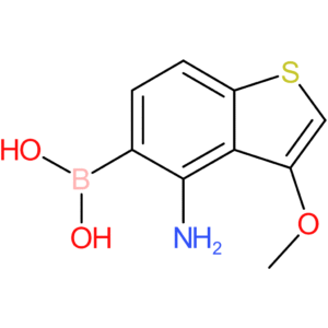 4-amino-3-methoxybenzothiophene-5-boronic acid
