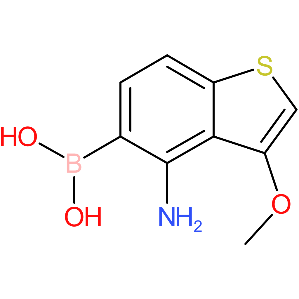 4-amino-3-methoxybenzothiophene-5-boronic acid