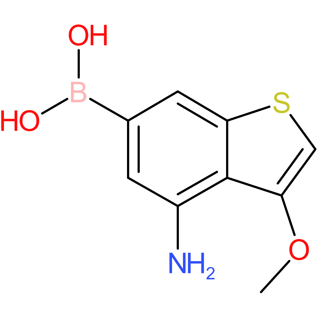 4-amino-3-methoxybenzothiophene-6-boronic acid