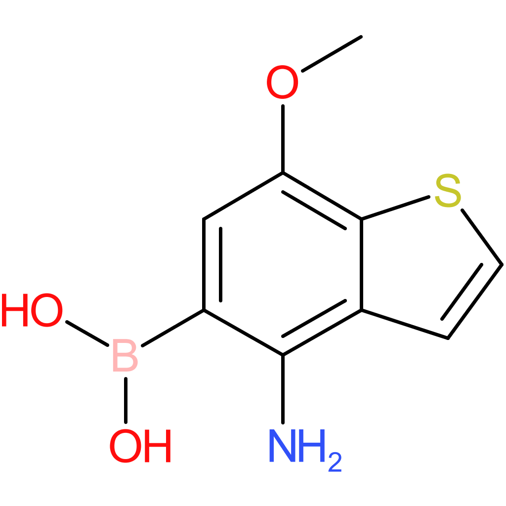 4-amino-7-methoxybenzothiophene-5-boronic acid