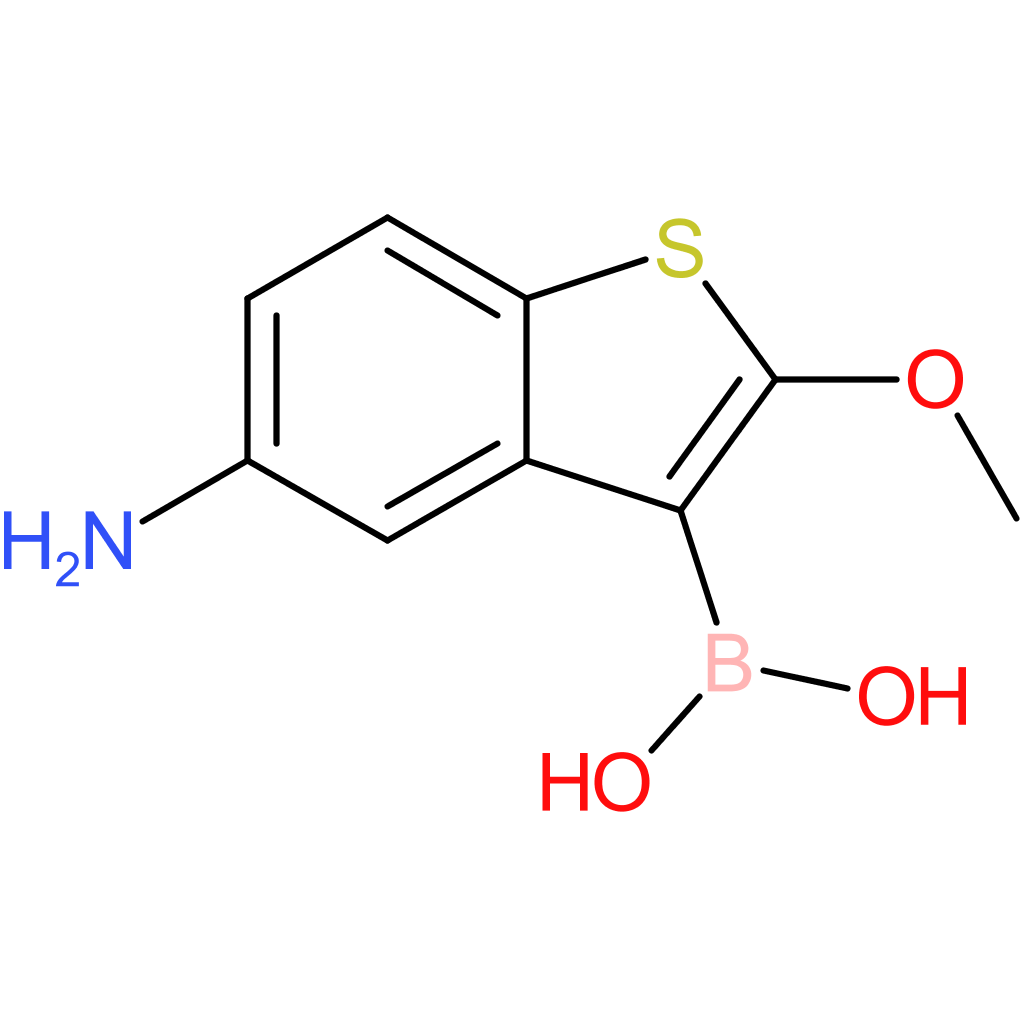 5-amino-2-methoxybenzothiophene-3-boronic acid