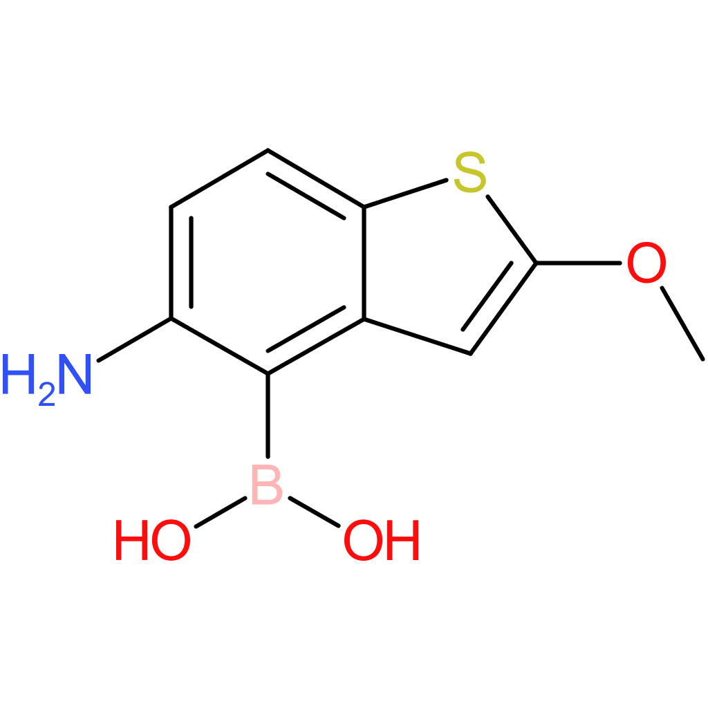 5-amino-2-methoxybenzothiophene-4-boronic acid