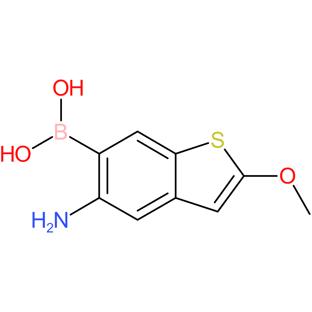 5-amino-2-methoxybenzothiophene-6-boronic acid
