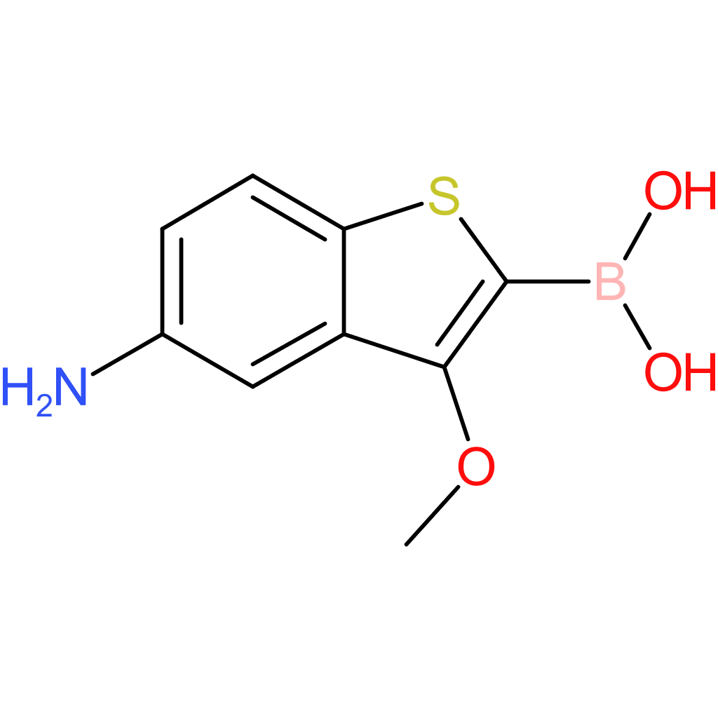 5-amino-3-methoxybenzothiophene-2-boronic acid