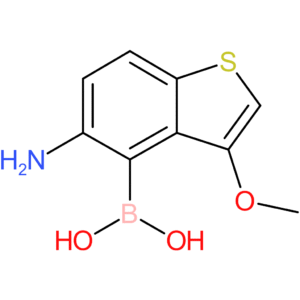 5-amino-3-methoxybenzothiophene-4-boronic acid