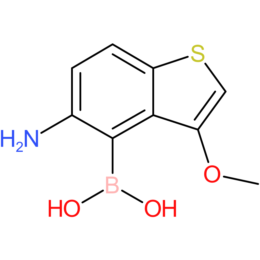 5-amino-3-methoxybenzothiophene-4-boronic acid