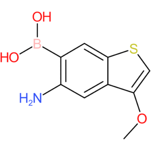 5-amino-3-methoxybenzothiophene-6-boronic acid
