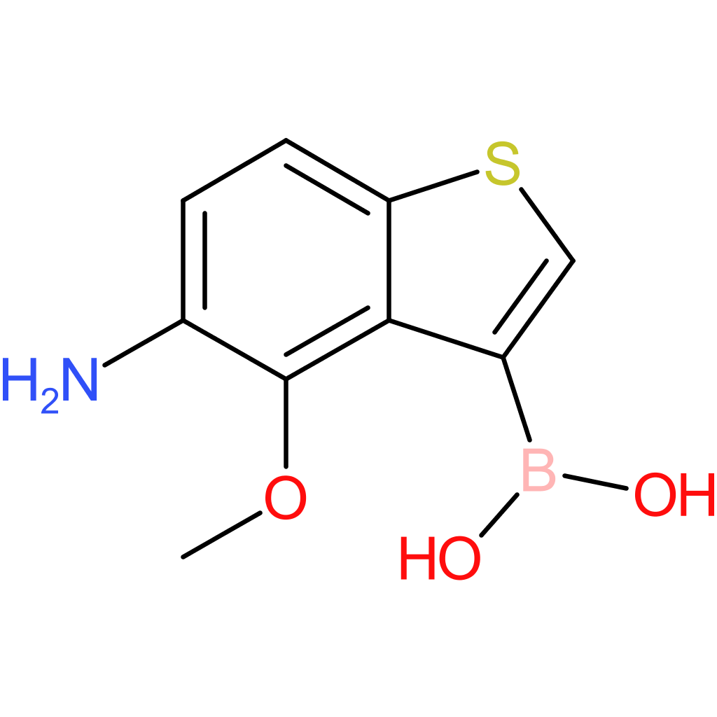 5-amino-4-methoxybenzothiophene-3-boronic acid