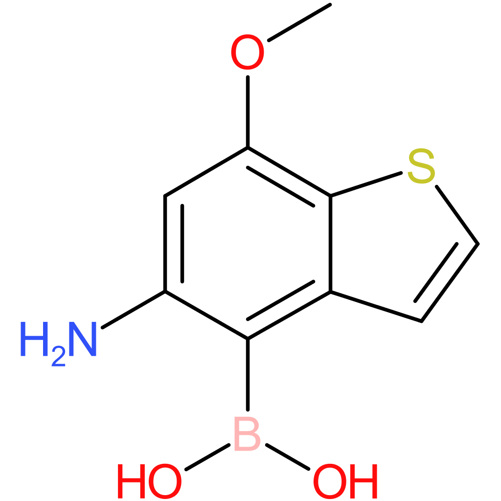 5-amino-7-methoxybenzothiophene-4-boronic acid