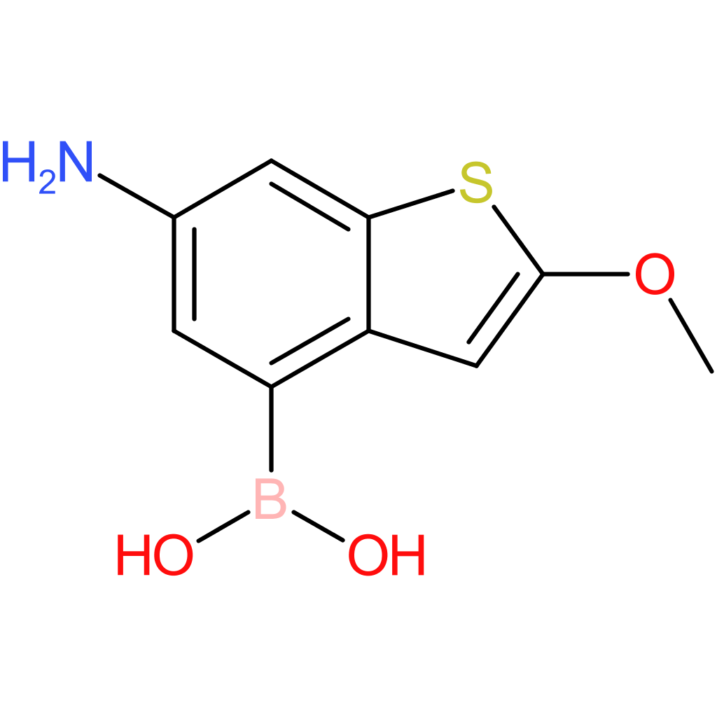 6-amino-2-methoxybenzothiophene-4-boronic acid