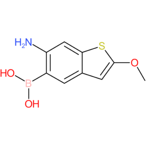 6-amino-2-methoxybenzothiophene-5-boronic acid