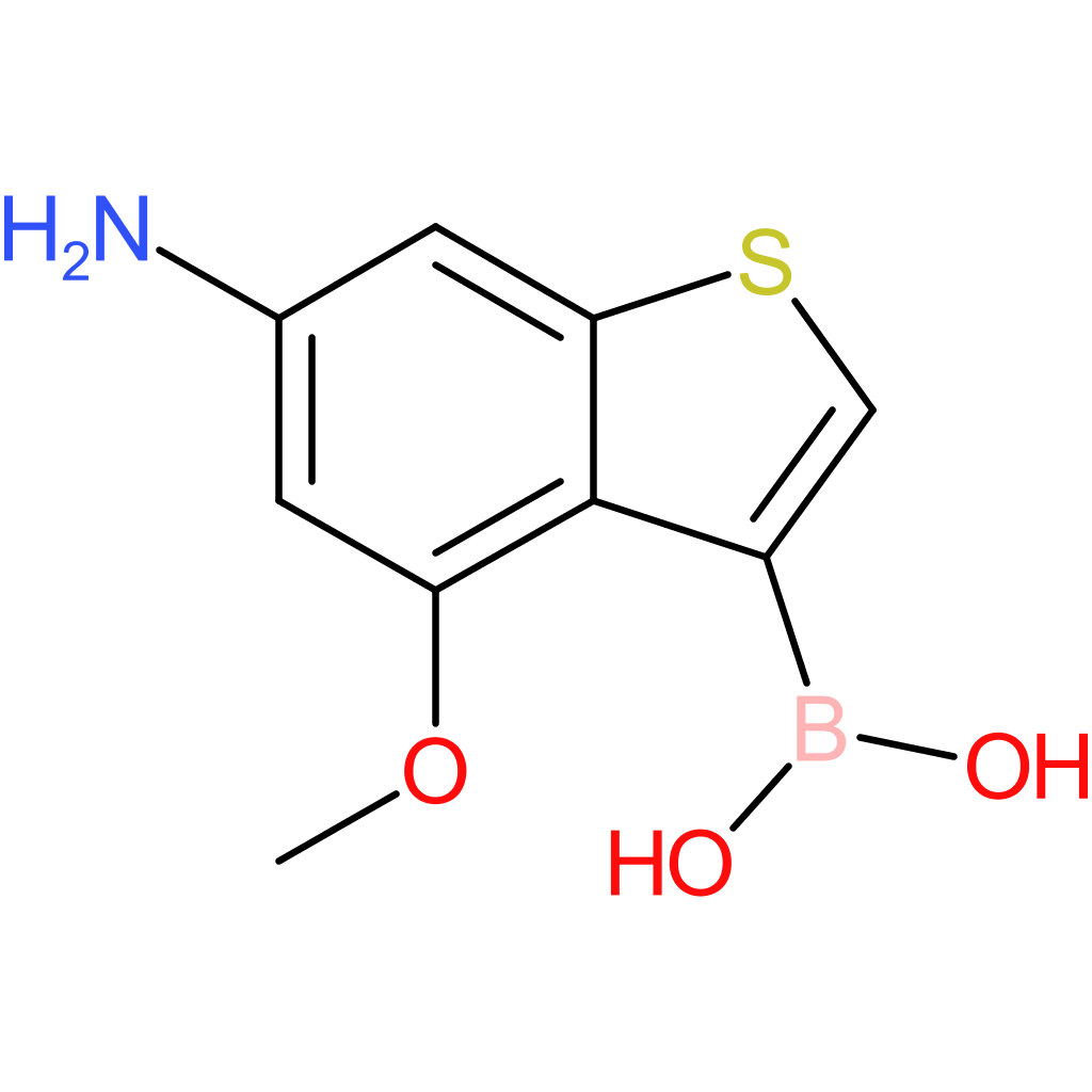 6-amino-4-methoxybenzothiophene-3-boronic acid