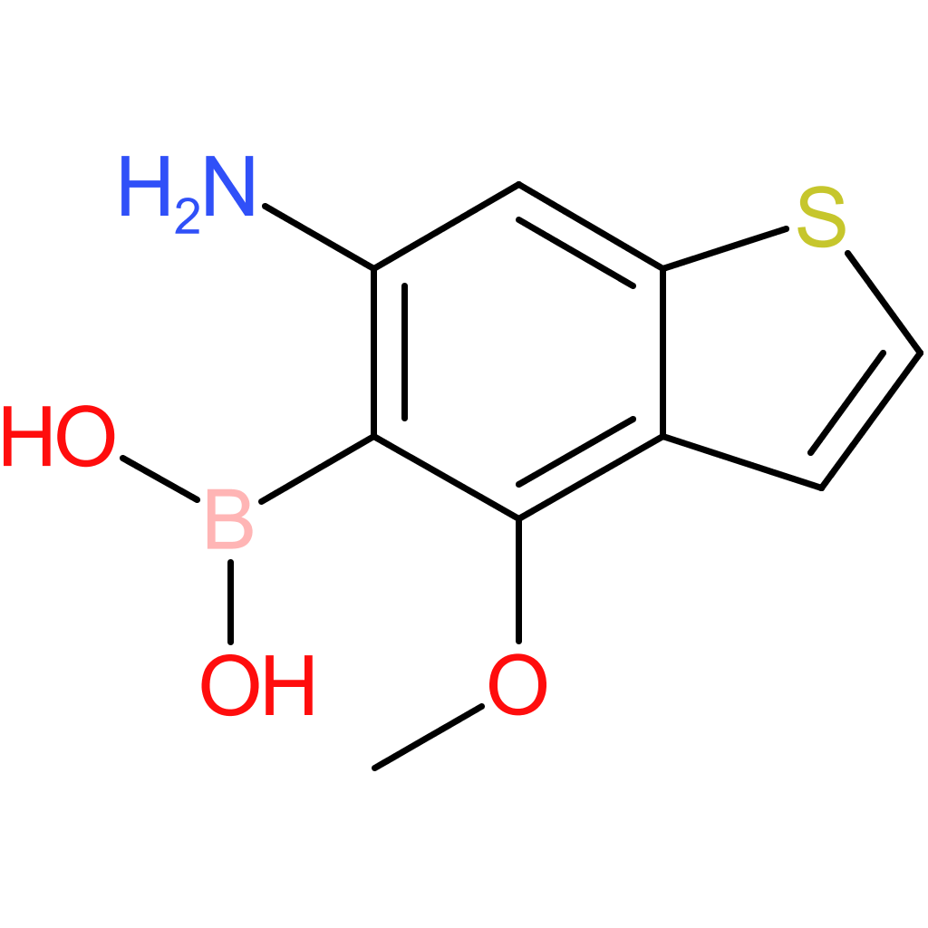 6-amino-4-methoxybenzothiophene-5-boronic acid