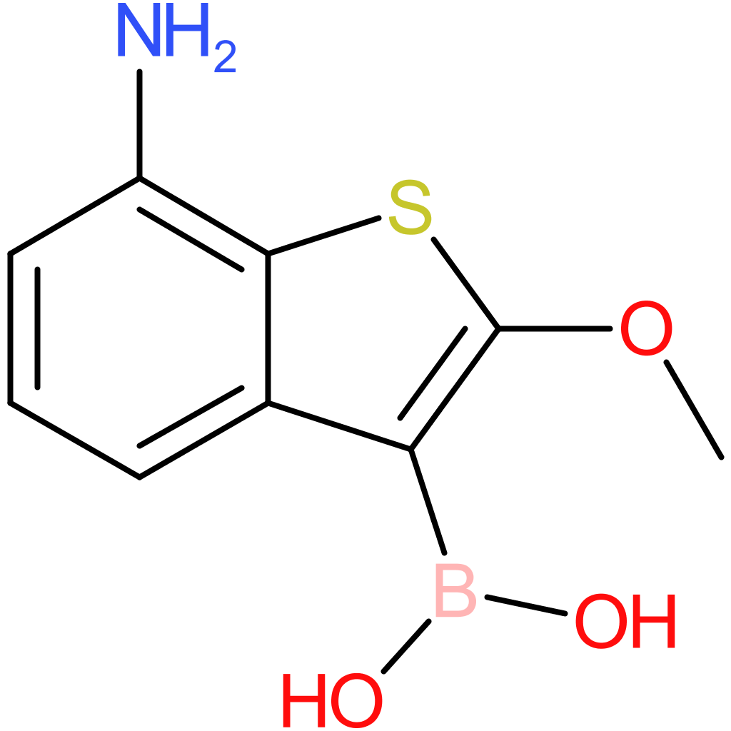 7-amino-2-methoxybenzothiophene-3-boronic acid