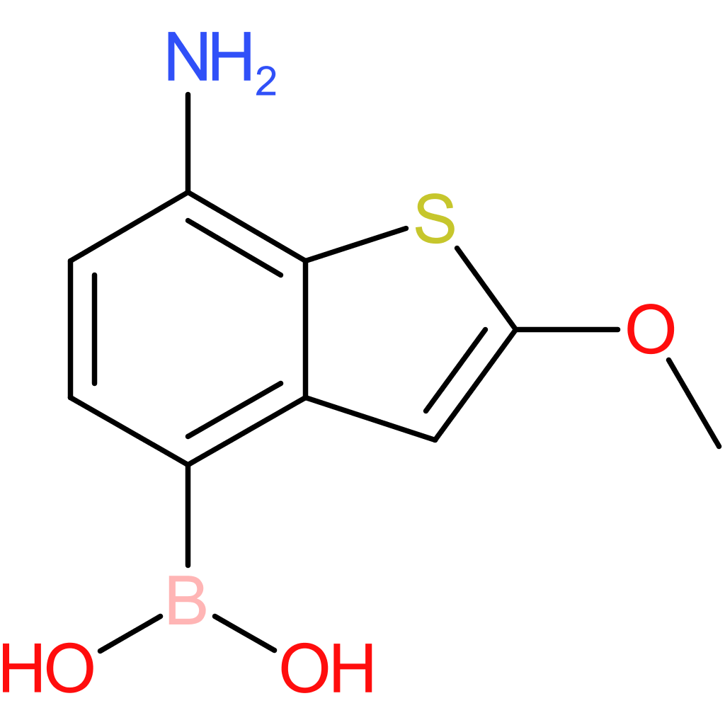 7-amino-2-methoxybenzothiophene-4-boronic acid