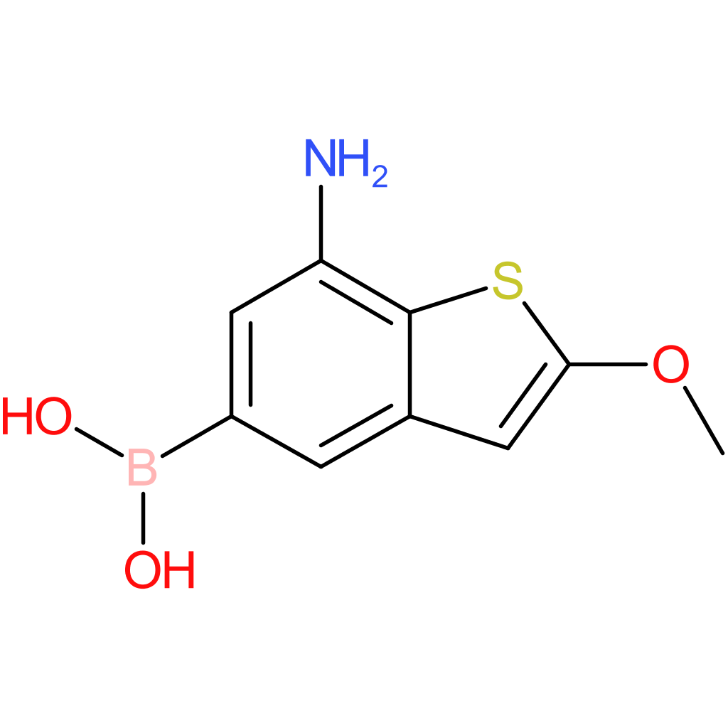 7-amino-2-methoxybenzothiophene-5-boronic acid
