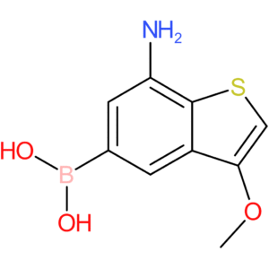 7-amino-3-methoxybenzothiophene-5-boronic acid