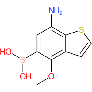 7-amino-4-methoxybenzothiophene-5-boronic acid