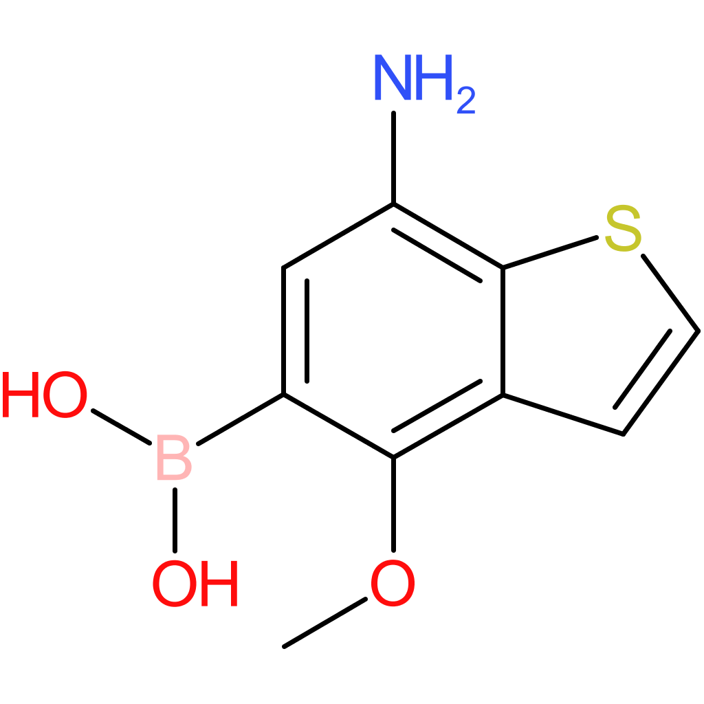 7-amino-4-methoxybenzothiophene-5-boronic acid