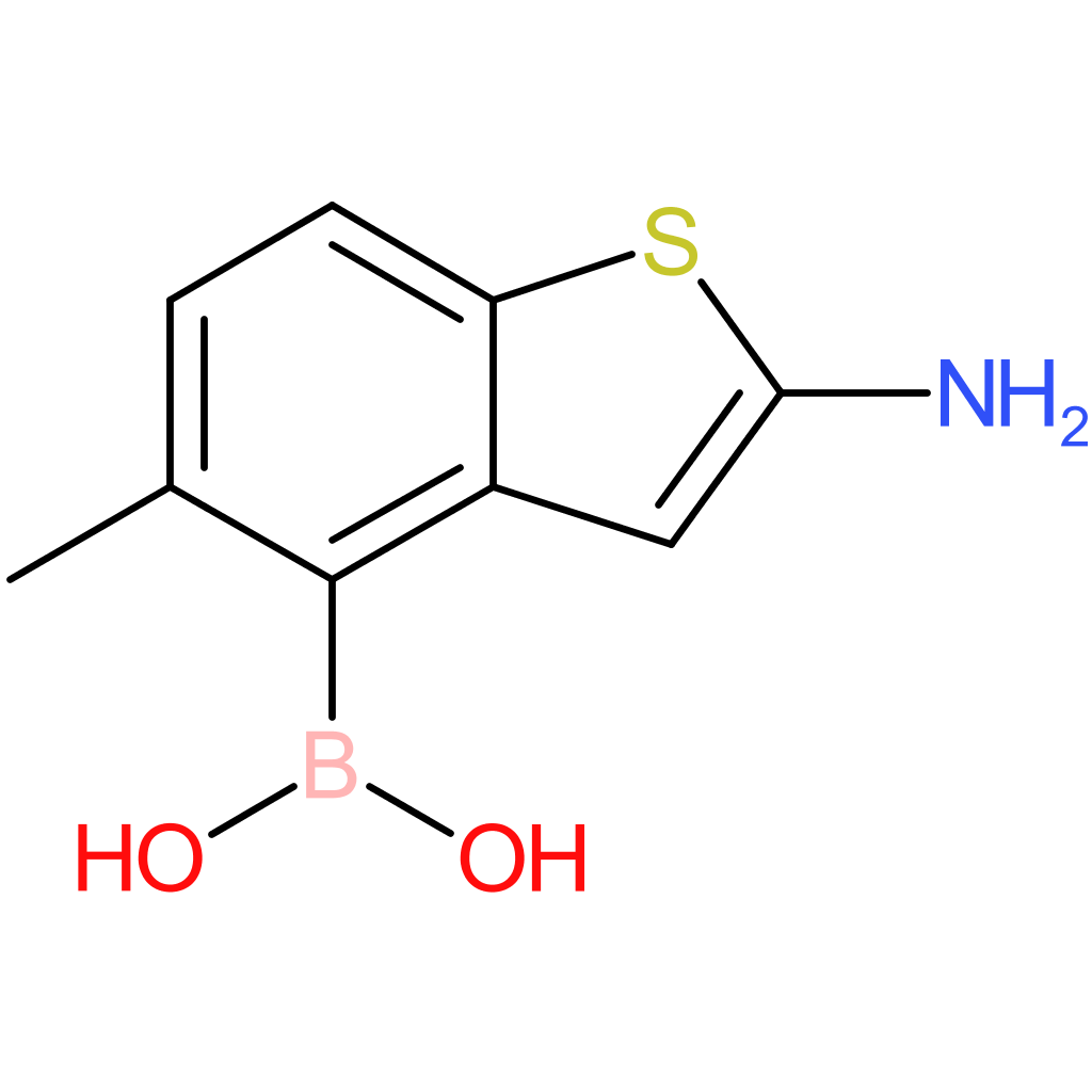 2-amino-5-methylbenzothiophene-4-boronic acid