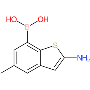 (2-amino-5-methyl-1-benzothiophen-7-yl)boronic acid