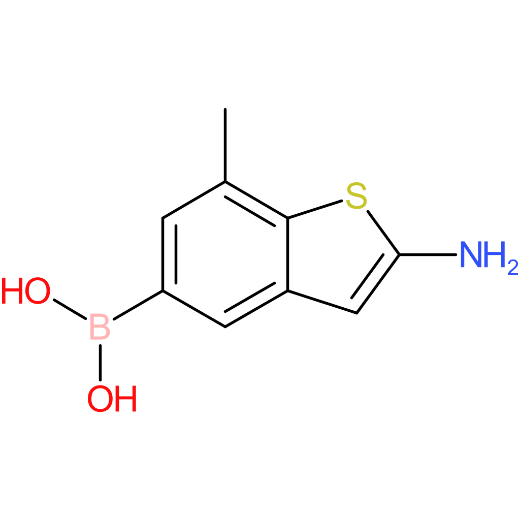 (2-amino-7-methyl-1-benzothiophen-5-yl)boronic acid