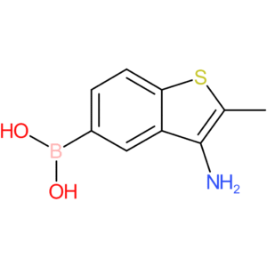 (3-amino-2-methyl-1-benzothiophen-5-yl)boronic acid