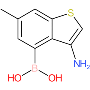 (3-amino-6-methyl-1-benzothiophen-4-yl)boronic acid